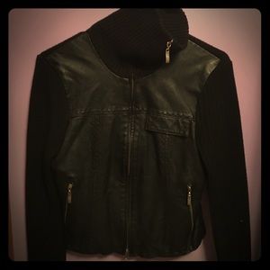 Black leather Jacket