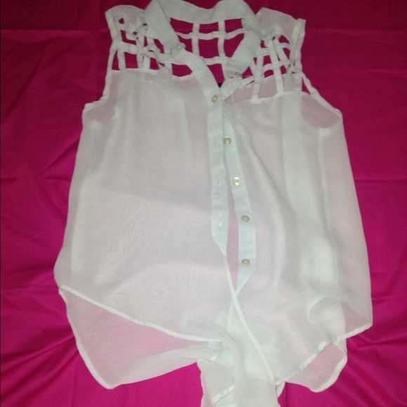 Blue button down shirt