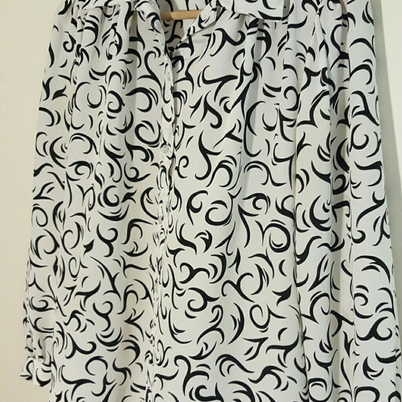 Button Down Graphic Tee - image 2