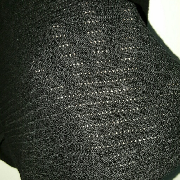 EXPRESS Slinky Black Sweater - Picture 2 of 3