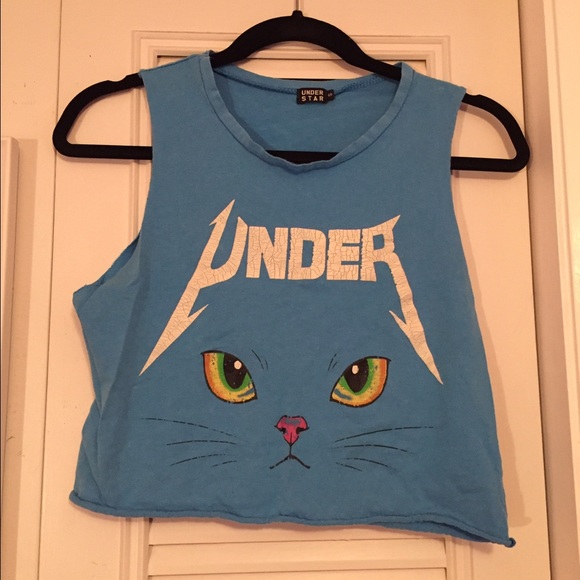 Pacsun cat crop top
