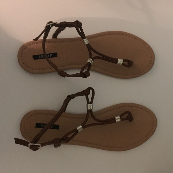 Strappy Forever 21 sandals