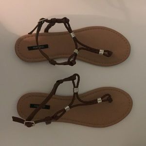 Strappy Forever 21 sandals
