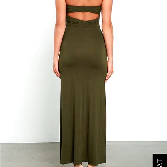 Olive green tighty - Picture 2 of 4