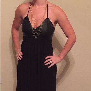 FOREVER 21 black maxi dress