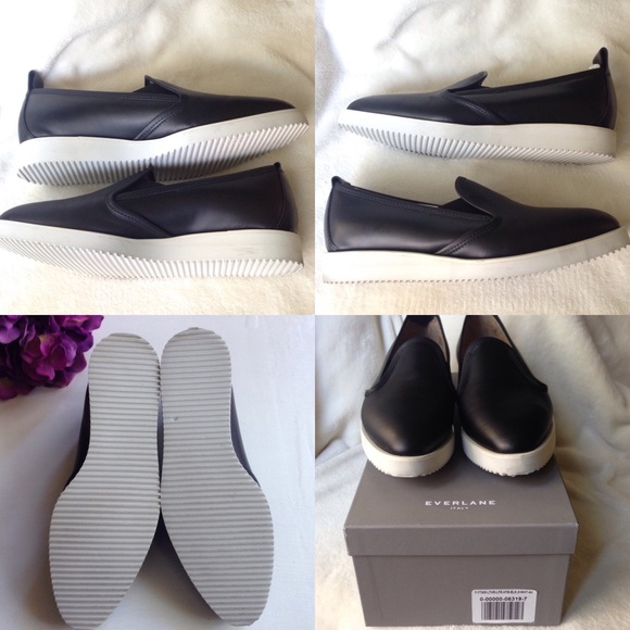 ❌SOLD❌ Everlane Italy Leather Street Shoe Sneaker - Picture 3 of 4