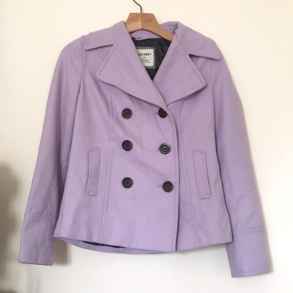 Lavender pea coat Clearance