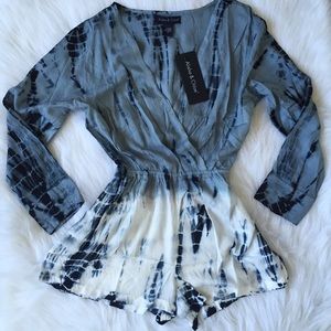 Anthropologie Tie-dye Romper