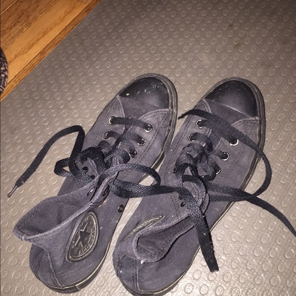 Black high too converse