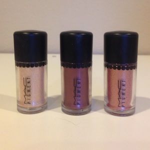 3 Mini Mac Pigments w/original set case