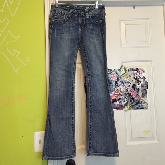ADORABLE! Miss me studded cross jeans