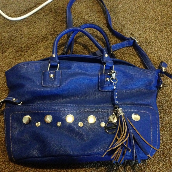 Royal blue purse