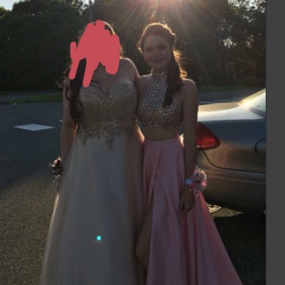 Gorgeous Sherri Hill size 2 two piece prom dress!!