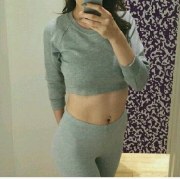 AA long sleeve Ponte sweater