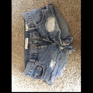 Jean shorts