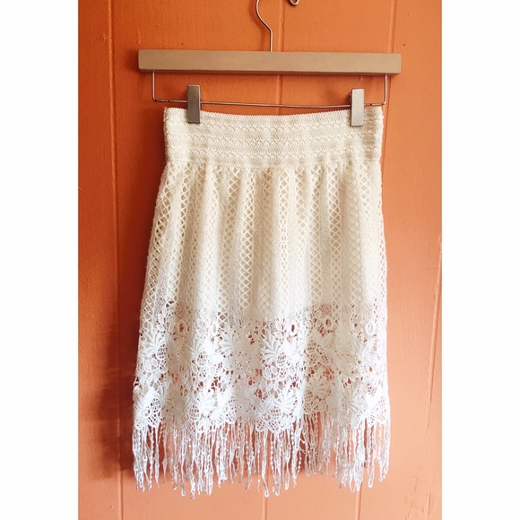 Lace Skirt, Lace Mini Skirt - Picture 1 of 4