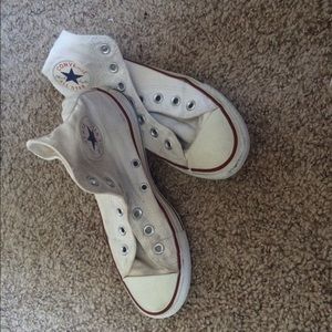 White high top converse