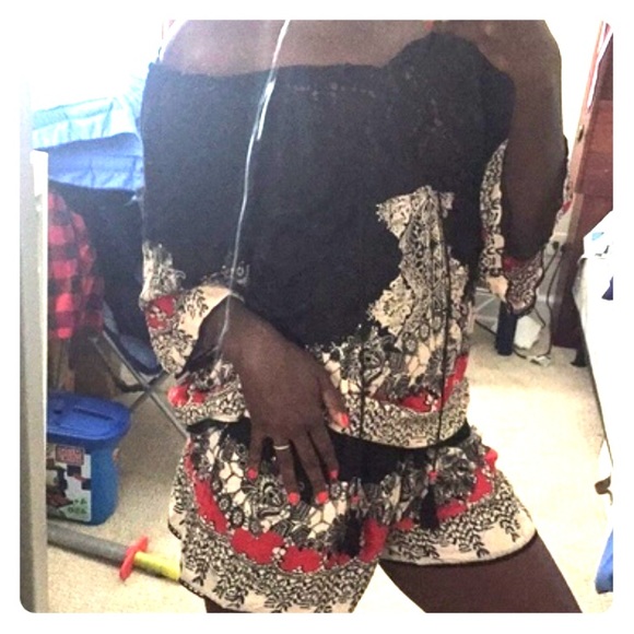 NWT: Boho two piece shorts set! Size S/M