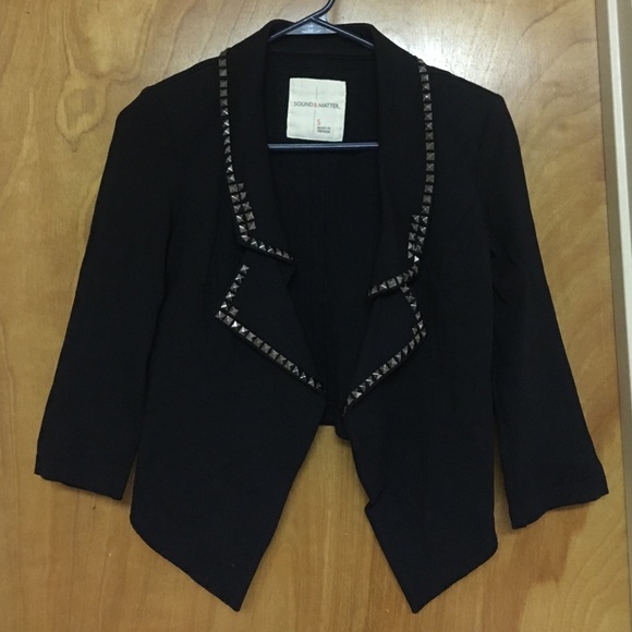 Studded blazer!