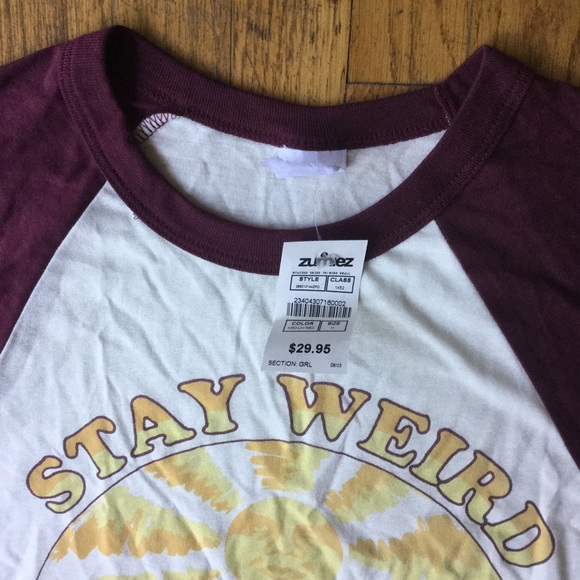 ❌SOLD❌NWT OBEY Baseball Tee - Picture 3 of 3