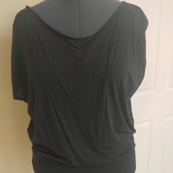 Dark blue blouse