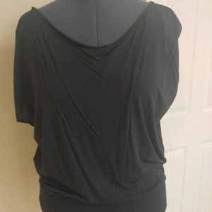 Dark blue blouse