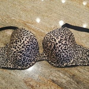 Cheetah Frederick's of Hollywood Bra