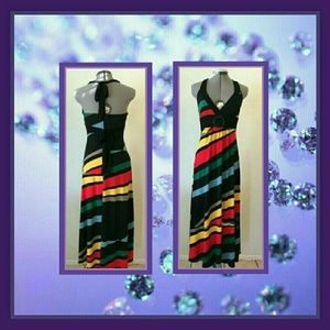 Beautiful Colorful Maxi Dress