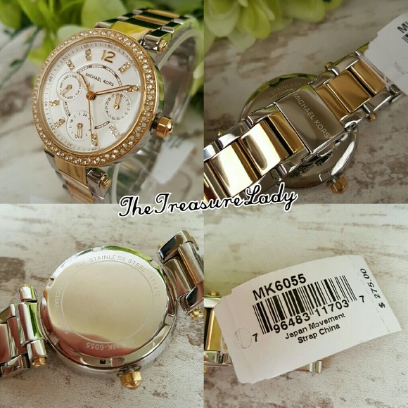 Michael Kors MK Mini Parker glitz watch MK6055 - Picture 4 of 4