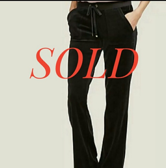 Juicy Couture Velour Pants - Picture 1 of 3