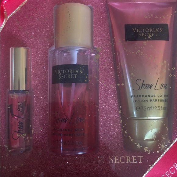Victoria's Secret sheer love gift set