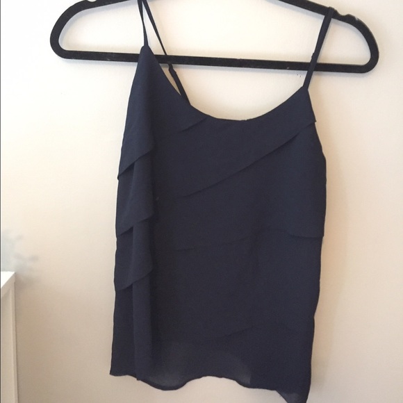 Navy Layered Tank