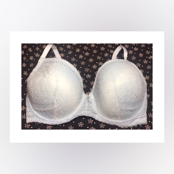 Light Blue Bra with Lace!