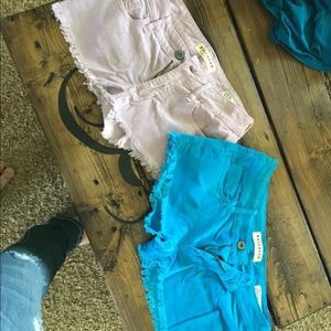 2 pairs of bull head shorts