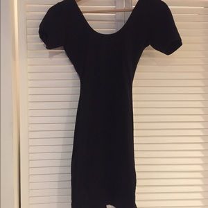 American Apparel mini black dress