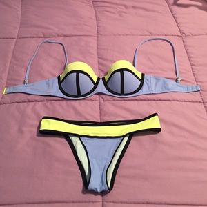 Victoria Secret color block bikini