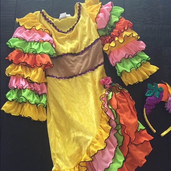 Girls Chiquita Banana Costume!
