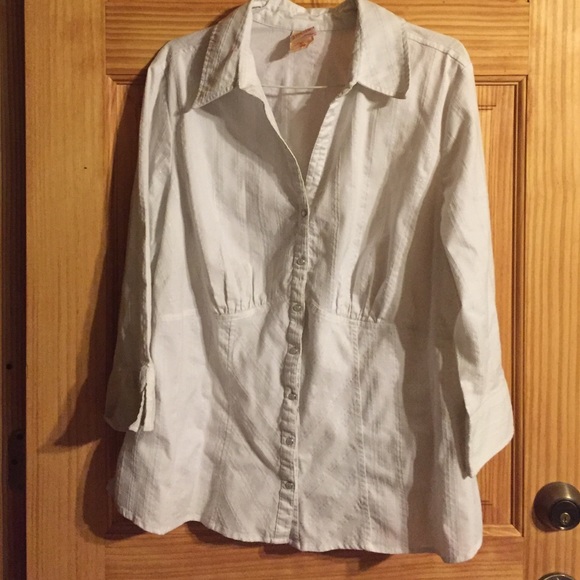 White blouse size 16w