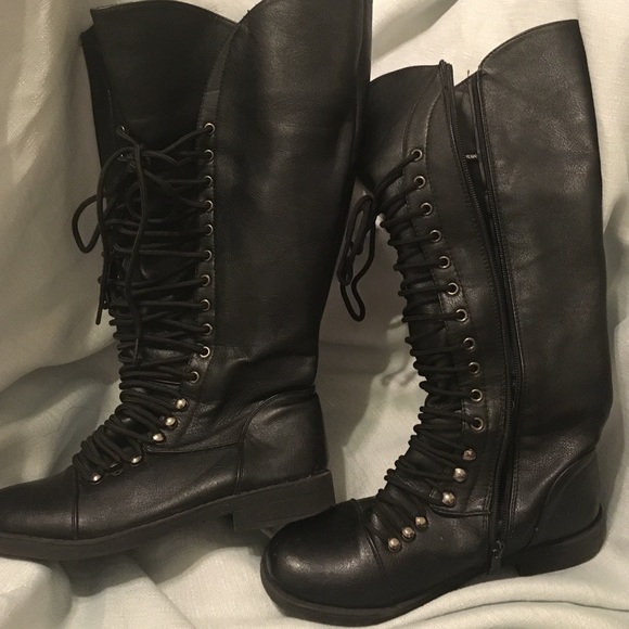 Black boots