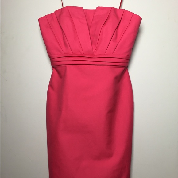 J.CREW coral cocktail dress