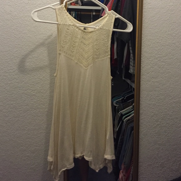 American eagle dressy white tank