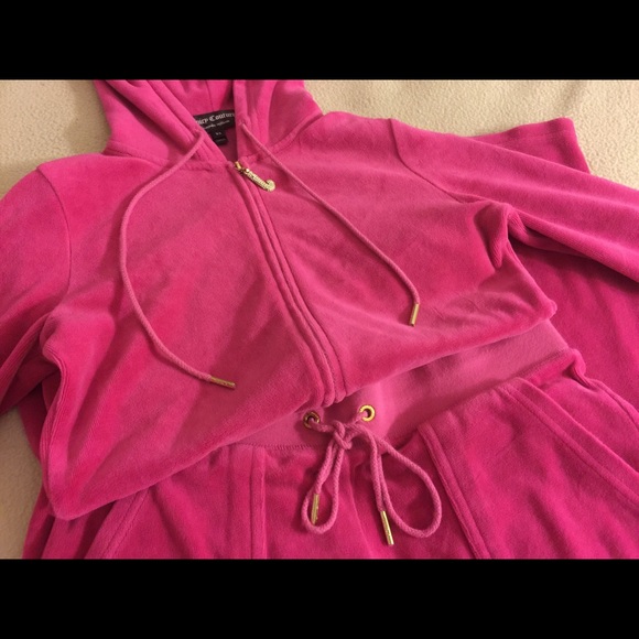 Juicy Couture Bling PinkBerry Color Tracksuit XS