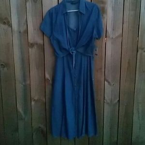 Denim dress