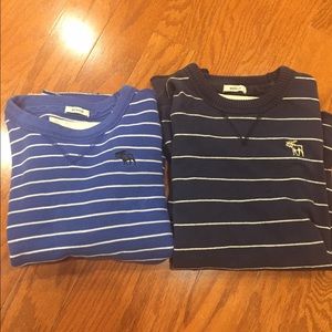 Abercrombie boys shirts size large