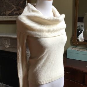 BR cowl neck sweater