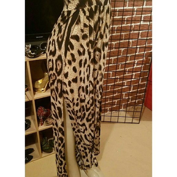 Leopard jumpsuit nwot - Picture 3 of 4