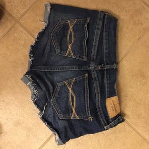 Abercrombie jean shorts