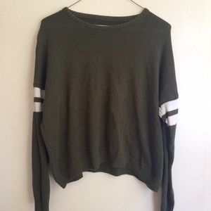 Brandy Melville Olive Veena Sweater