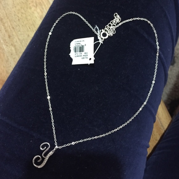 "Y" initial necklace