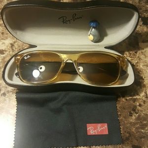 Ray Ban Honey Sunglasses